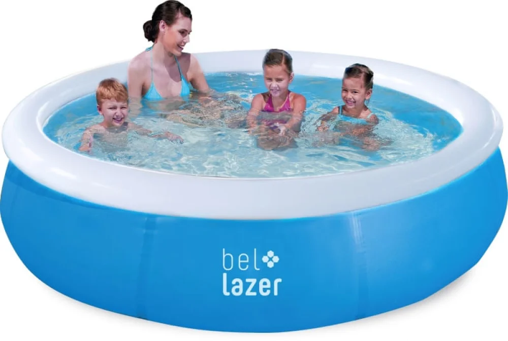 Piscina Inflável 1000 Litros Azul Bel Life 168m x 51cm 100000 Belfix