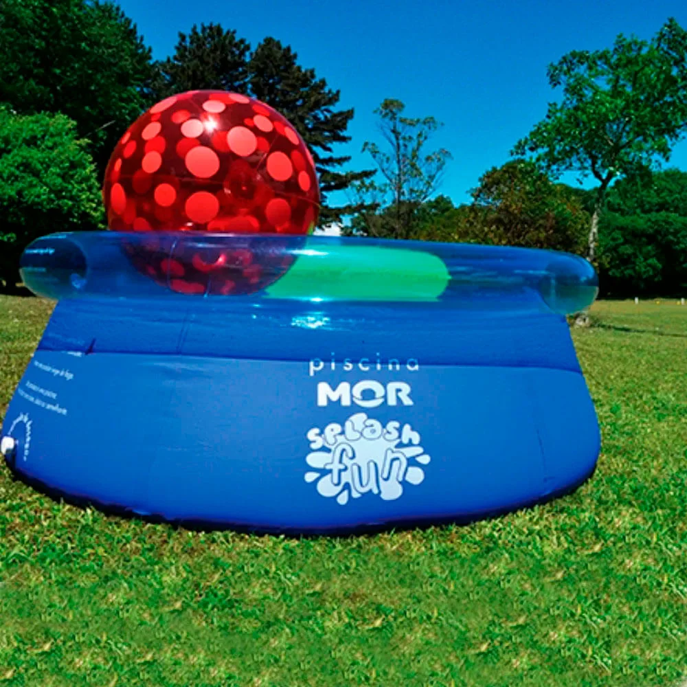 Piscina Inflável Redonda 1400 Litros 001052 Mor Azul