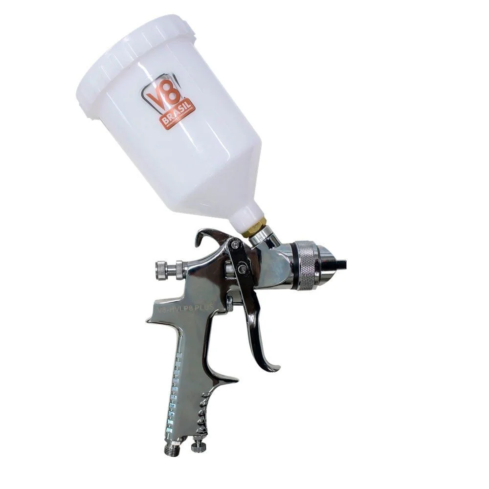Pistola de Pintura HVLP 8 Plus 77333 V8 Brasil