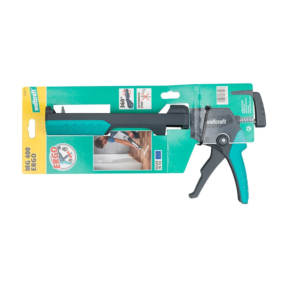 Pistola para Aplicação de Silicone MG-400 435400 Wolfcraft 310mL