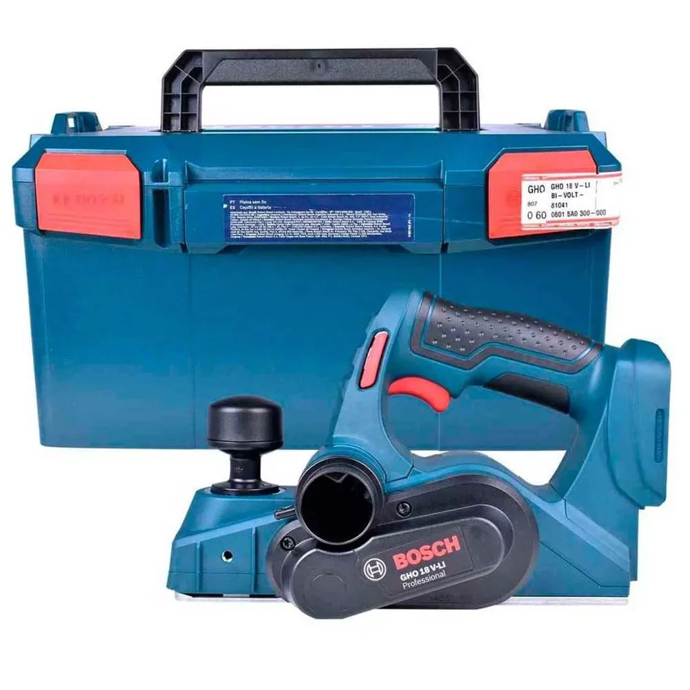 Plaina à Bateria Não acompanha GHO 18V-LI Bosch
