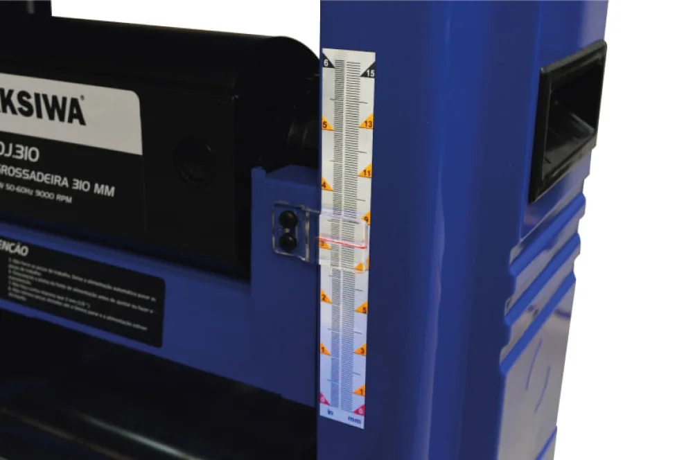 Plaina Desengrossadeira Júnior 310mm 2000W PDJ.310 M Motor Monofásico Maksiwa