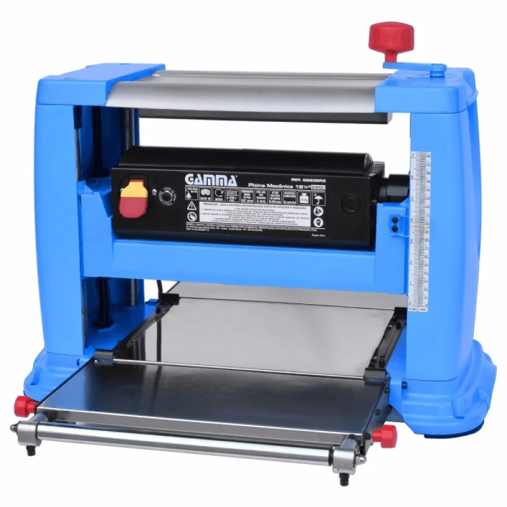Plaina Desengrosso 12. 1/2 Pol 1500 Watts G683BR Gamma Ferramentas