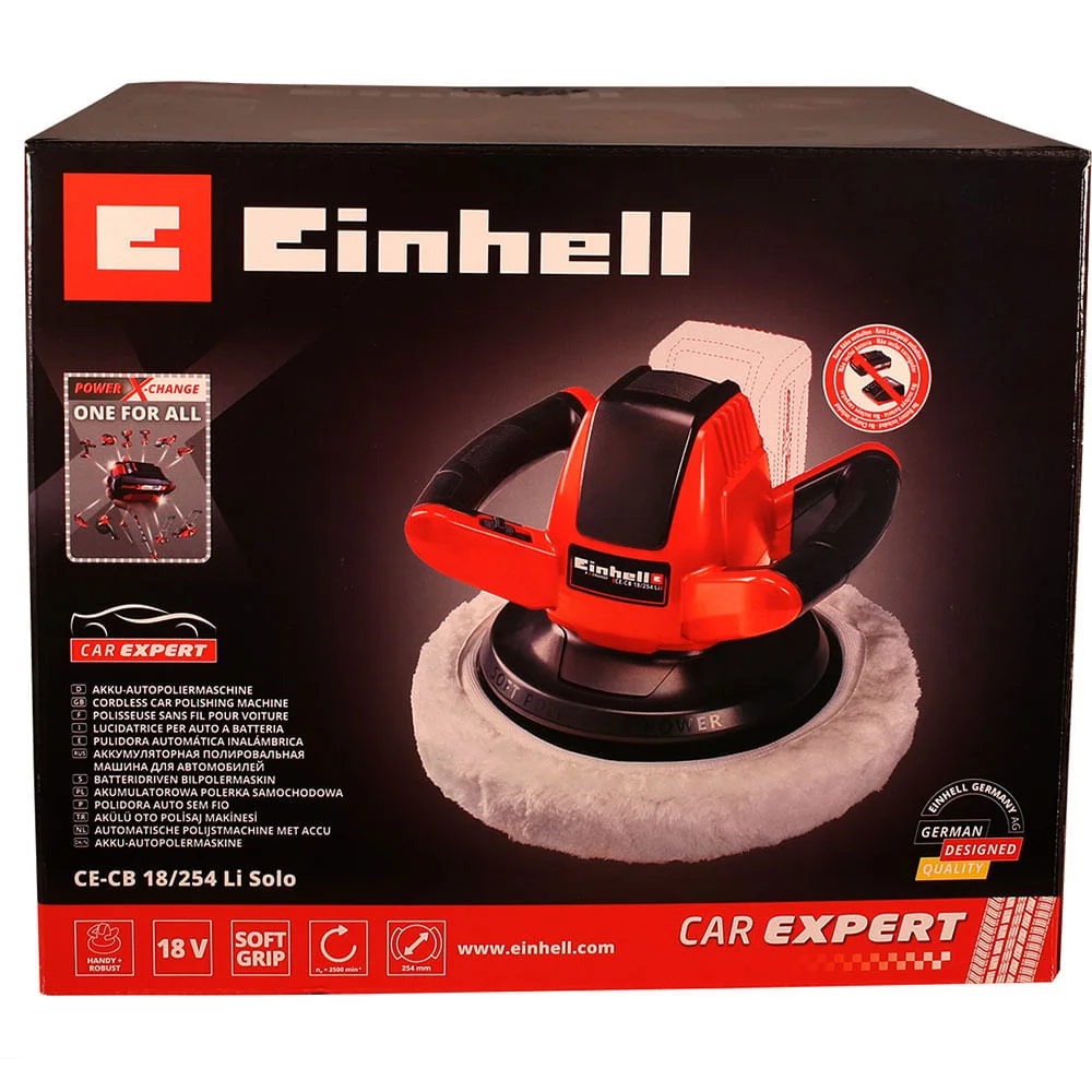 Politriz Automotiva à Bateria Não acompanha CE-CB 18/254 Li Einhell