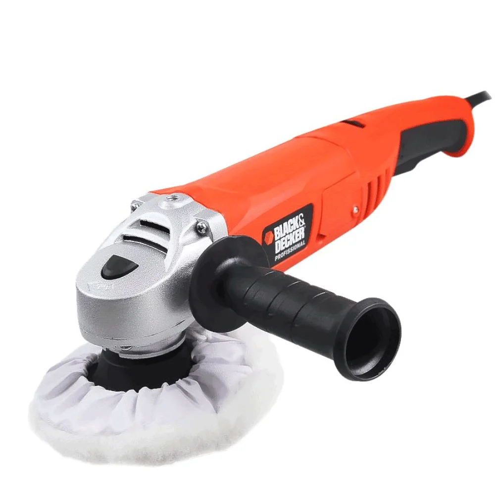 Politriz Profissional 5 Pol 600W e Maleta para Transporte WP600K BlackDecker