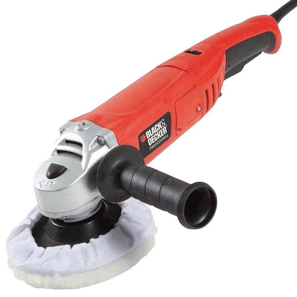 Politriz Profissional 5 Pol 600W e Maleta para Transporte WP600K BlackDecker