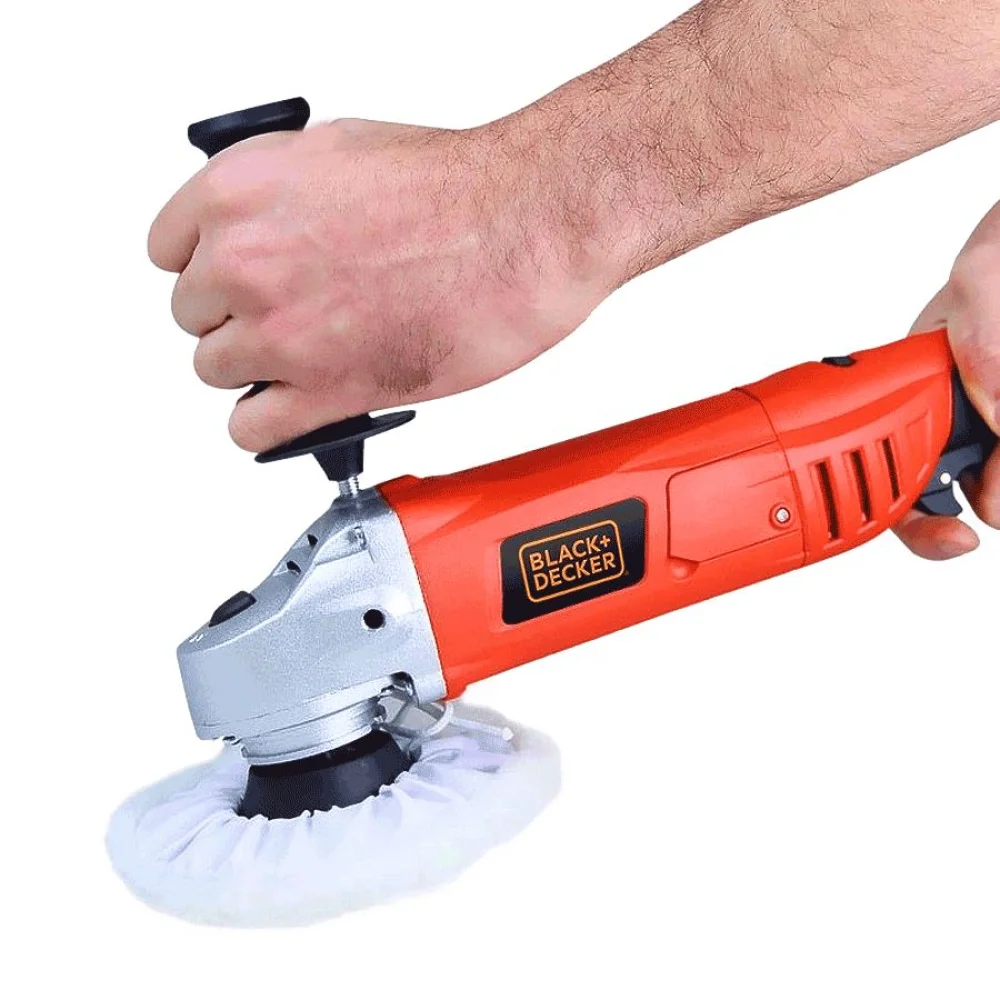 Politriz Profissional 5 Pol 600W e Maleta para Transporte WP600K BlackDecker