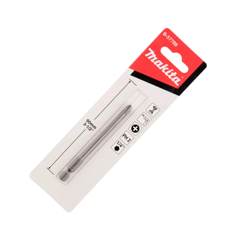 Ponta Bit Longa Ph2x90mm B-57788 Makita Ponta Bit Longa Ph2x90mm B-57788 Makita