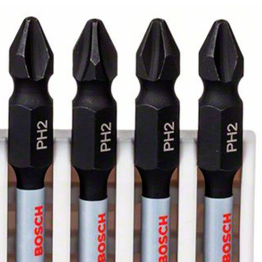 Ponta Bits Dupla Phillips PH 65mm Impact Control com 8 Peç Bosch