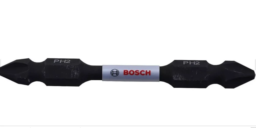 Ponta Bits Dupla Phillips PH 65mm Impact Control com 8 Peç Bosch