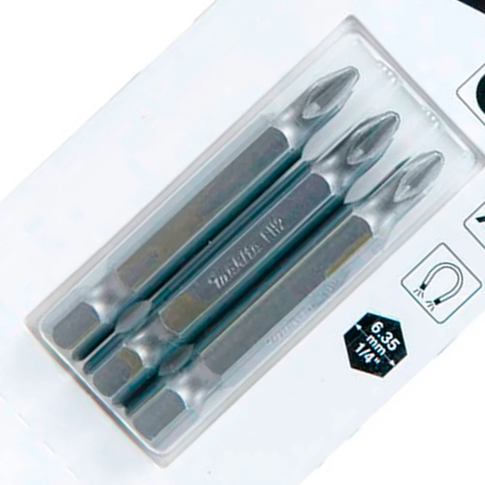 Ponta Bits Ph2x50mm 3 Peç B-25220 Makita