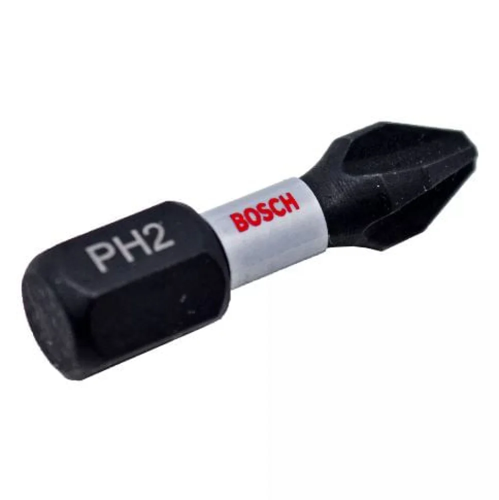 Ponta Bits Phillips PH2 25mm Impact Control com 8 Peç Bosch