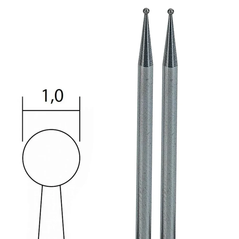 Ponteira Diamantada 1mm 28212 Proxxon 2 peç