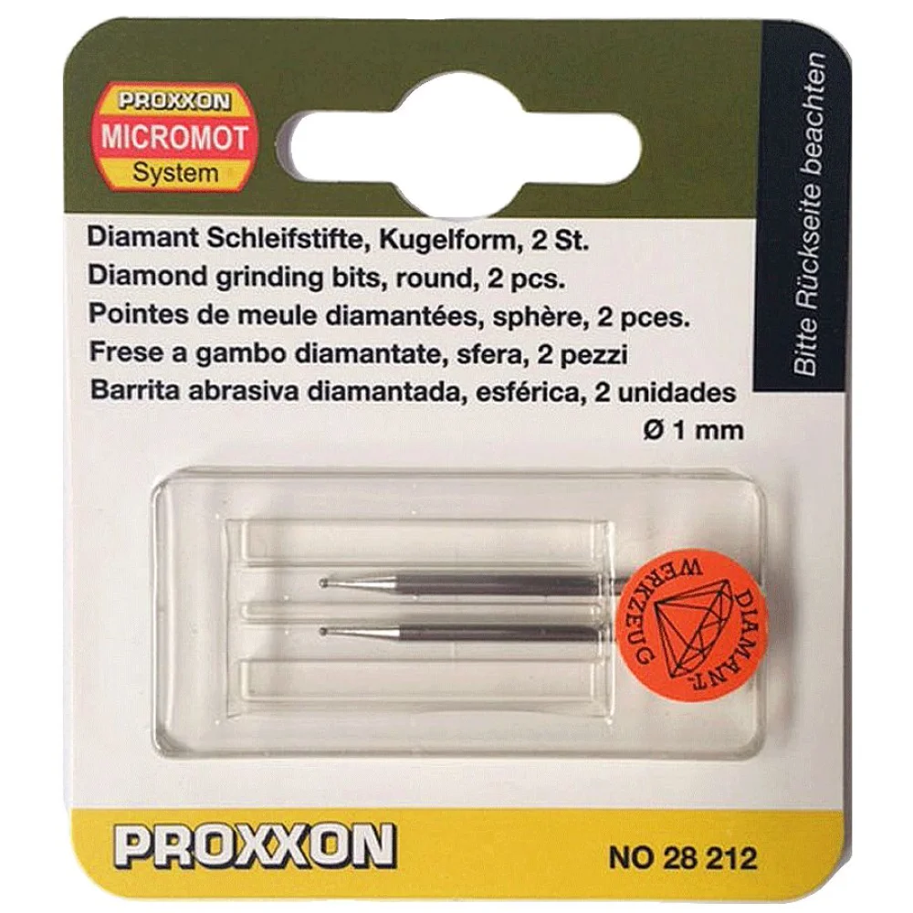 Ponteira Diamantada 1mm 28212 Proxxon 2 peç