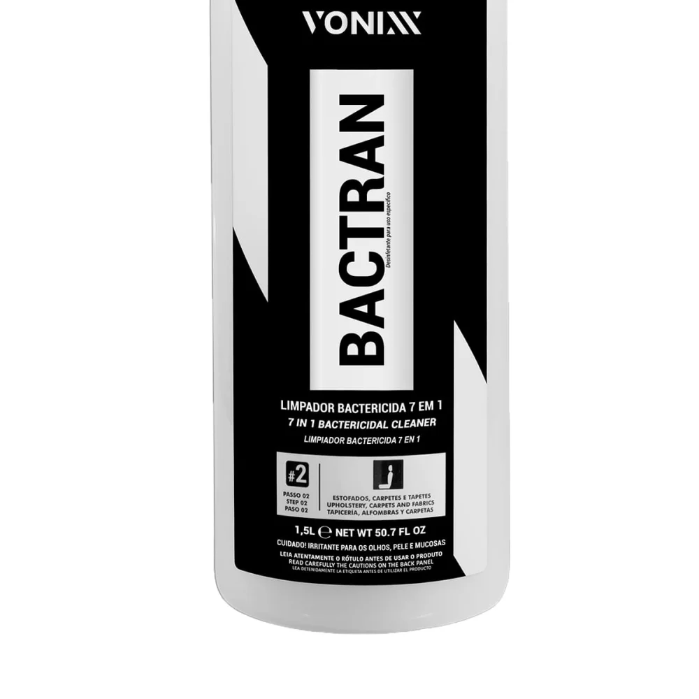 Produto para Extratora Limpeza de Sofá e Colchão Bactran 2011047 Vonixx 15 Litros