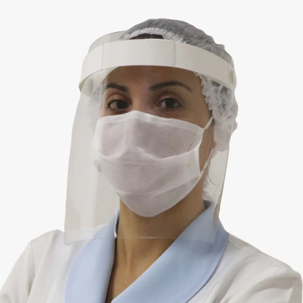 Protetor Facial Face Shield 100% Transparência