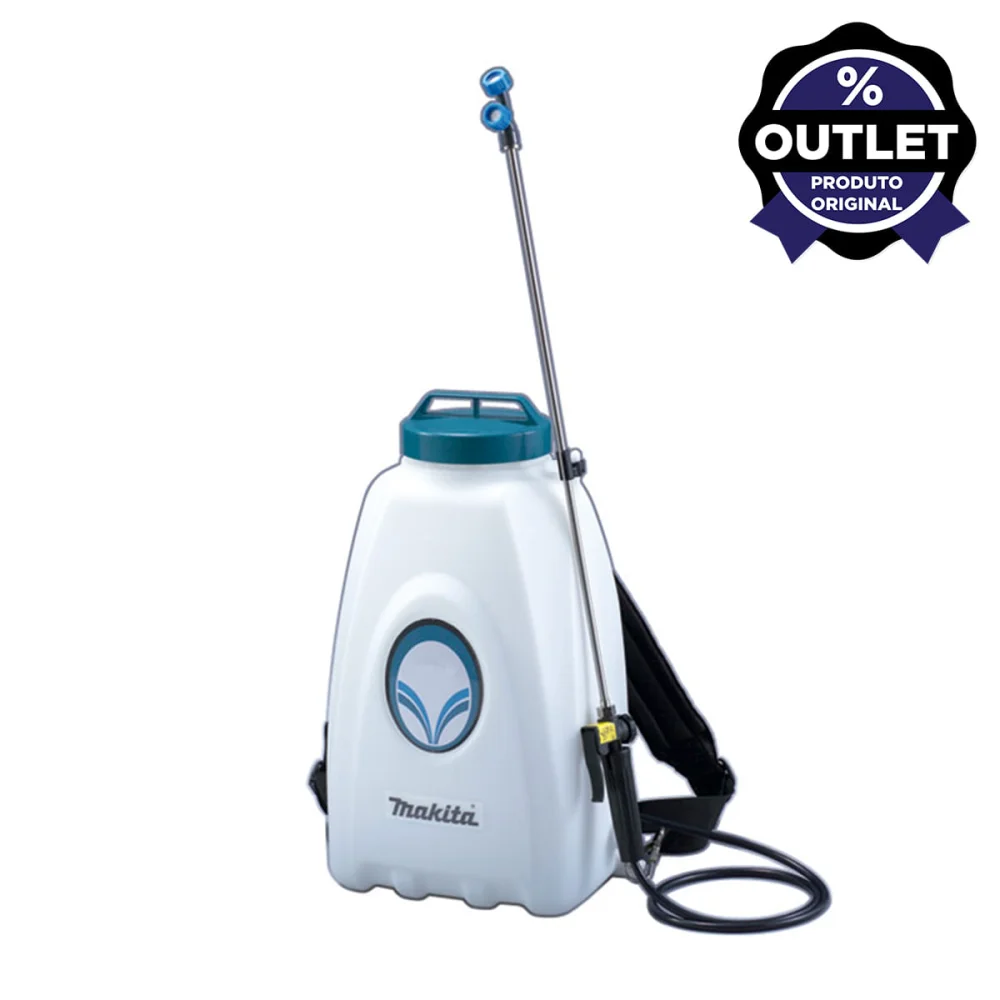 Pulverizador Costal à Bateria Não acompanha 3.0Ah 15L DVF154Z Makita Outlet