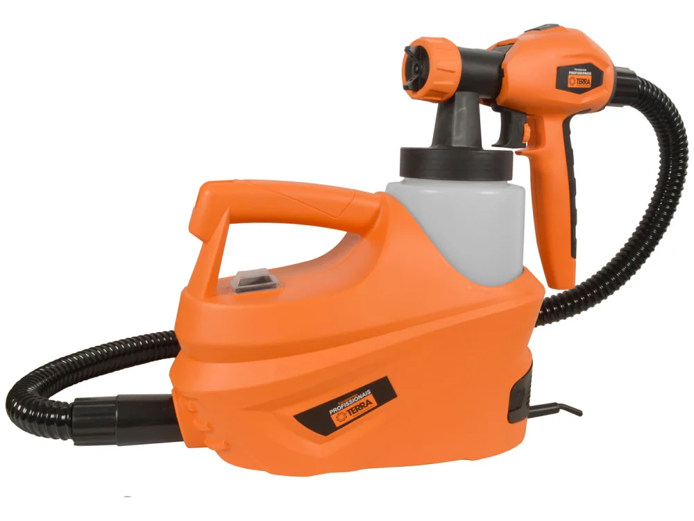 Pulverizador Pistola de Pintura com Compressor 350 Watts TP350 Terra 220 Volts