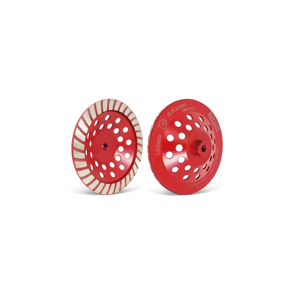 Rebolo Diamantado Tipo Prato com Rosca 115mm x M14