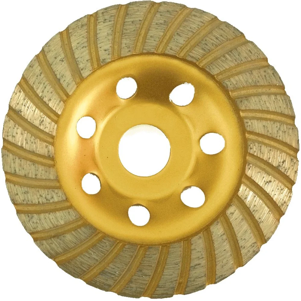 Rebolo Diamantado Turbo 115mm x M14 para Lixar Alvenaria 729099 MTX