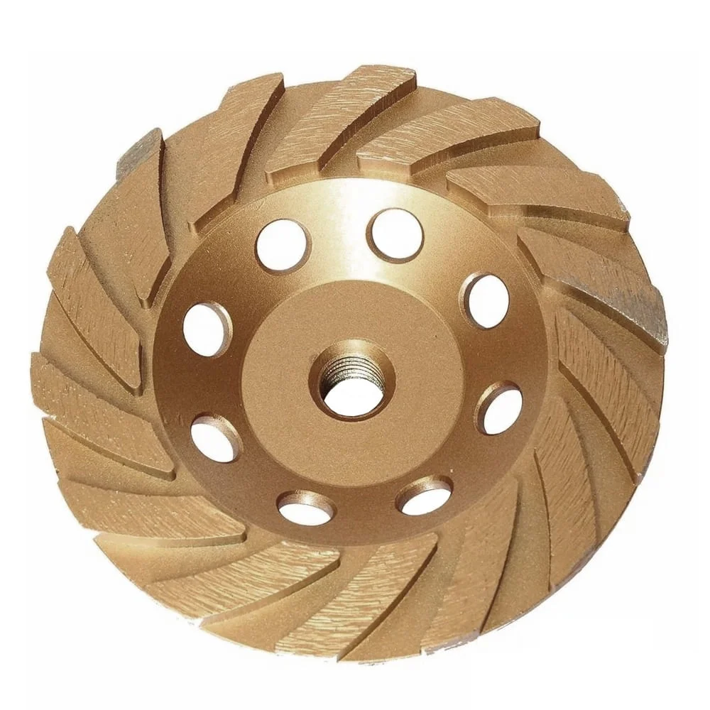 Rebolo Diamantado Turbo Segmentado 115 x M14 para Lixar Alvenaria 729139 MTX