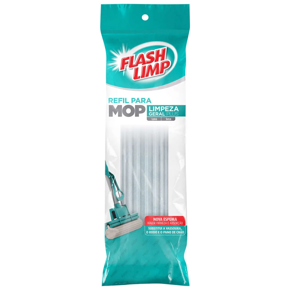 Refil para Mop Limpeza Geral RMOP7671 Flashlimp