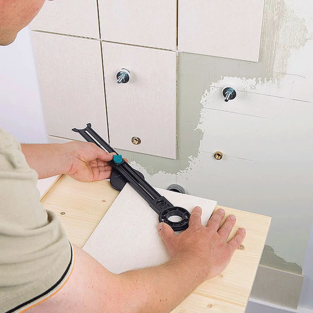 Régua Gabarito p/ Transferência Furos Aberturas e Contornos - 556400 - Wolfcraft