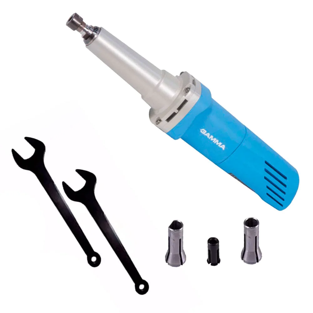 Retificadeira Reta 6mm 670 Watts G1915 Gamma Ferramentas 110 Volts