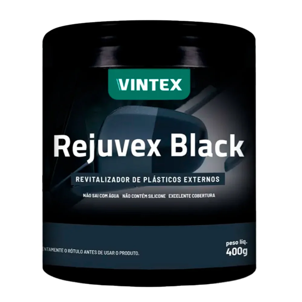 Revitalizador de Plásticos Externo Rejuvex Black 2008060 Vonixx 400g