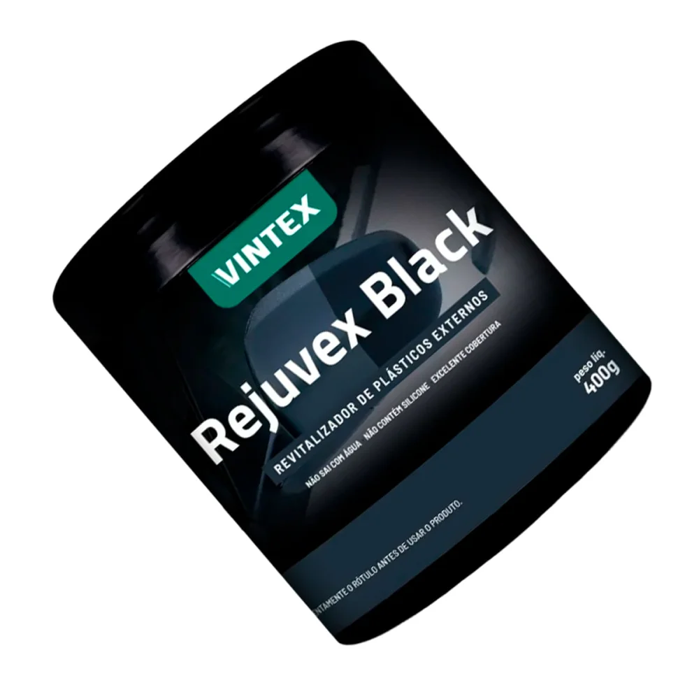Revitalizador de Plásticos Externo Rejuvex Black 2008060 Vonixx 400g