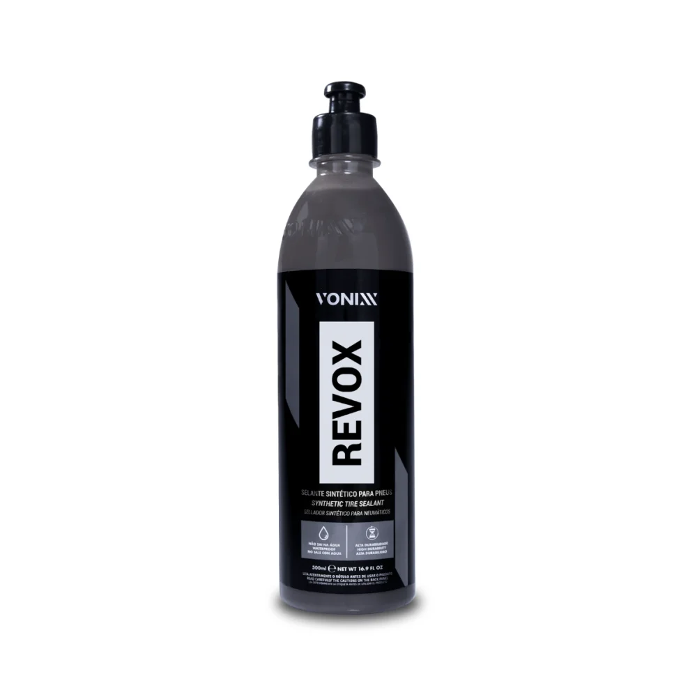 Revox Selante Sintético para Pneus Pretinho 2011016 Vonixx 500ml