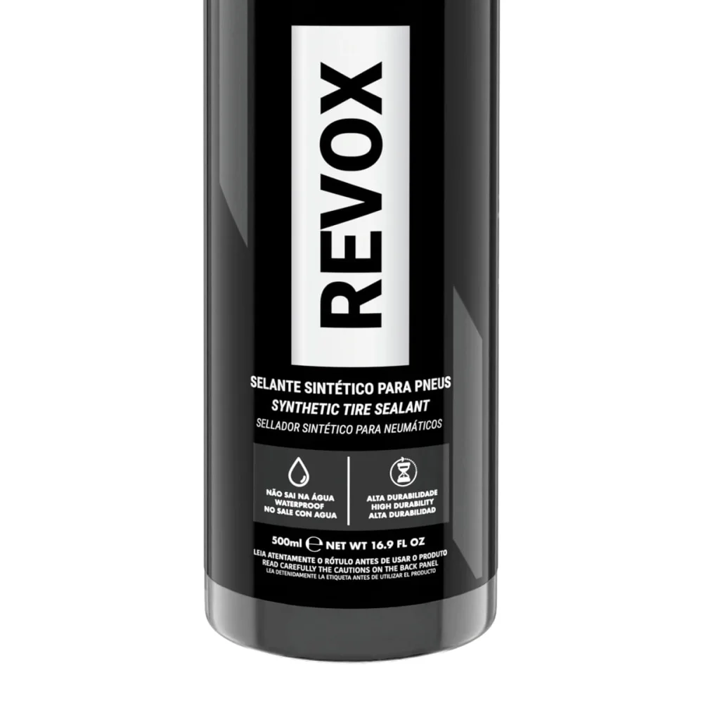 Revox Selante Sintético para Pneus Pretinho 2011016 Vonixx 500ml