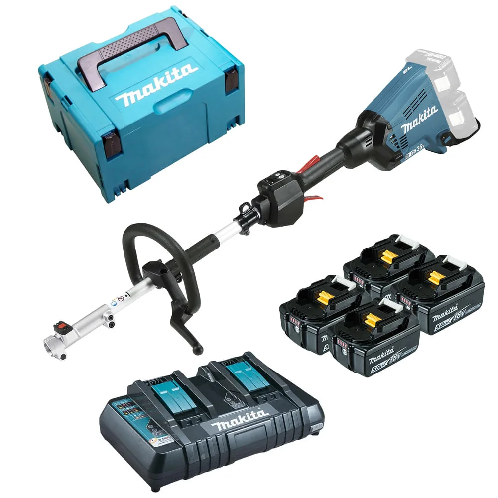 Roçadeira Multifuncional à Bateria com Maleta Mak Pac DUX60Z-KIT220 Makita 220 Volts