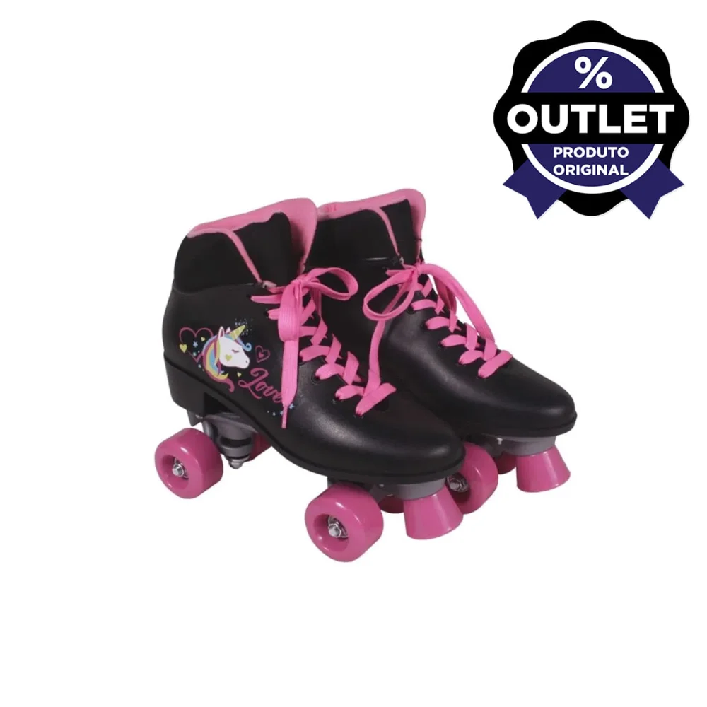 Roller Inline Aluminum 500 Preto Belfix Outlet