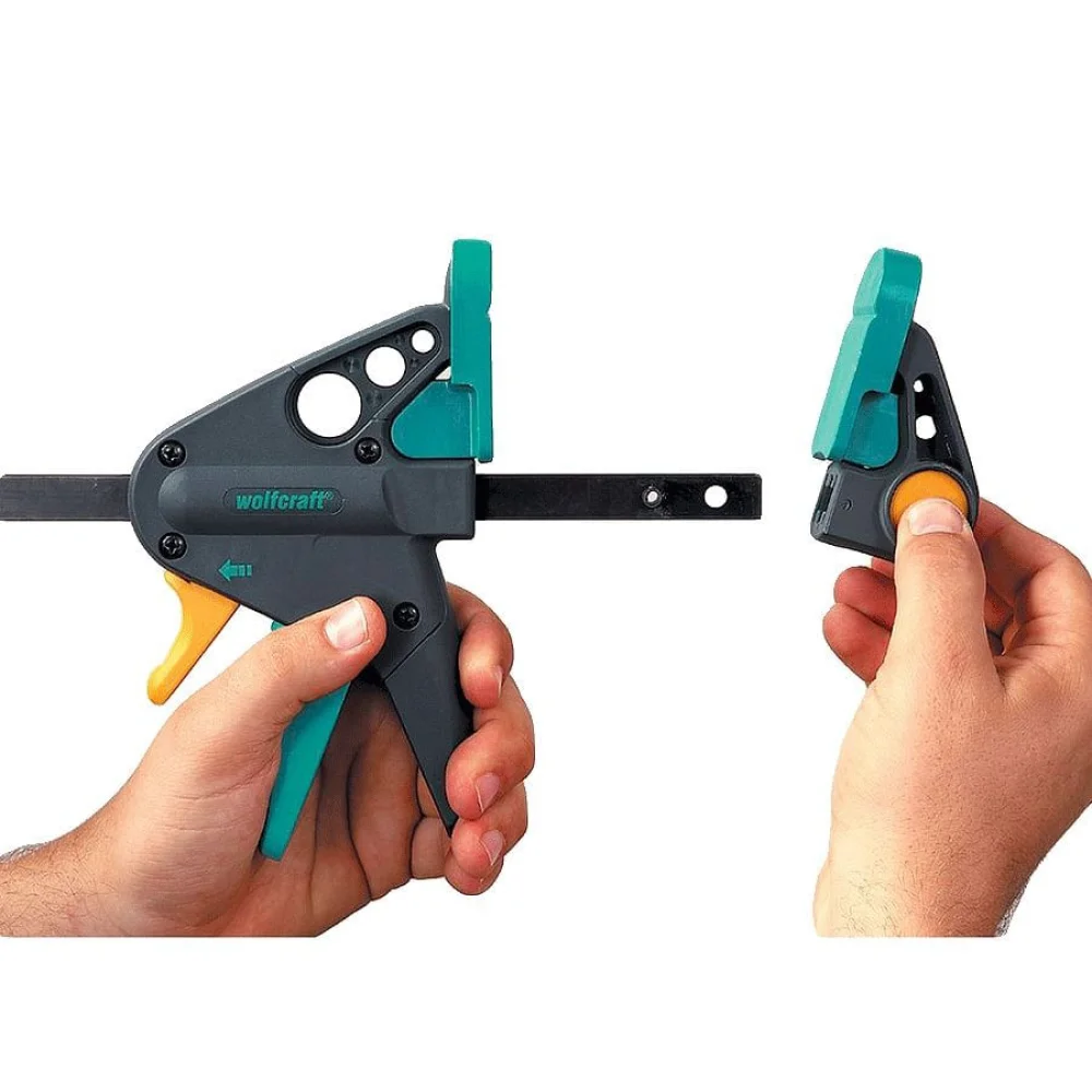 Sargento Grampo Uma Mão Ehz 65-300 345700 Wolfcraft