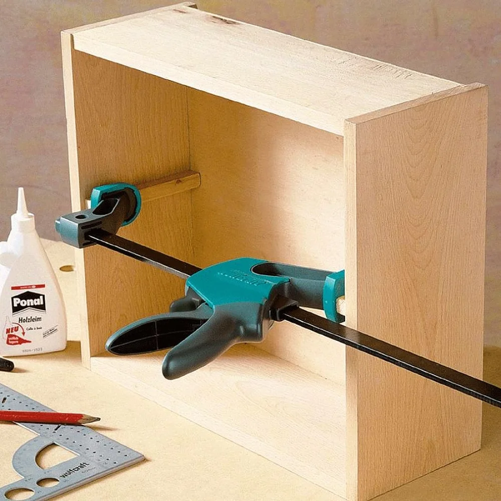 Sargento Grampo Uma Mão EHZ EASY 75-150 302000 Wolfcraft