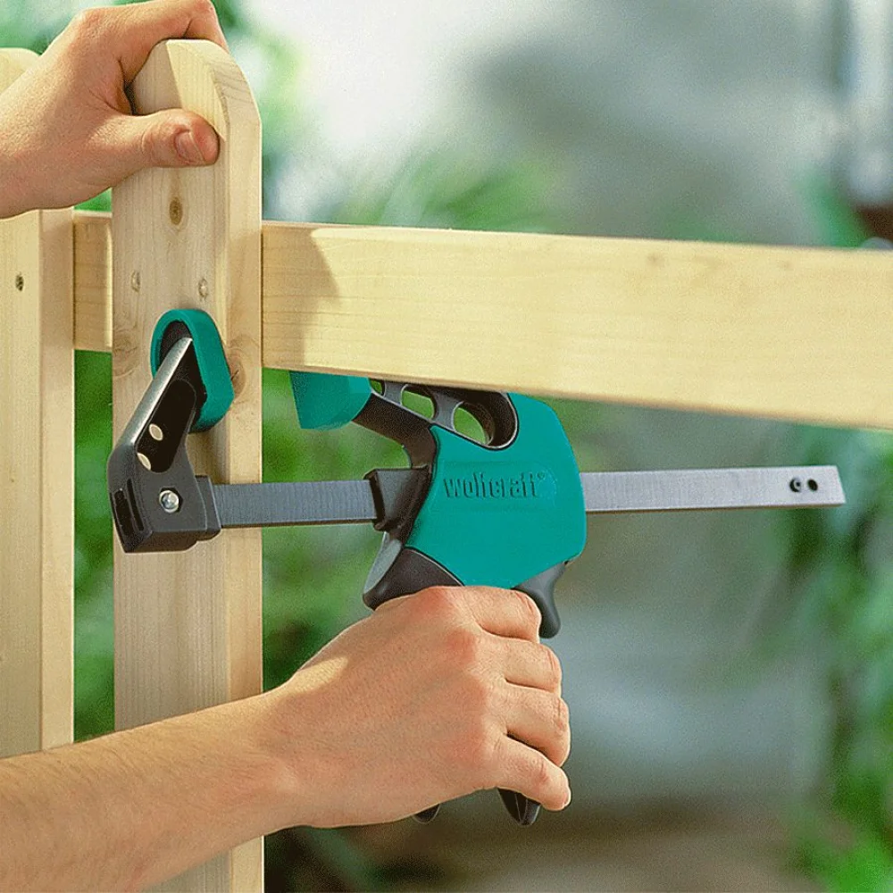 Sargento Grampo Uma Mão EHZ EASY 75-300 302100 Wolfcraft