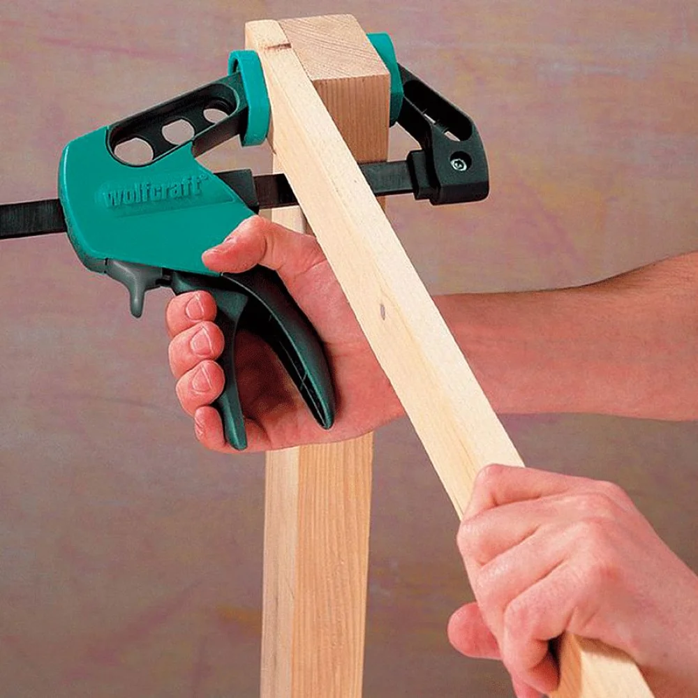 Sargento Grampo Uma Mão EHZ EASY 75-500 302300 Wolfcraft