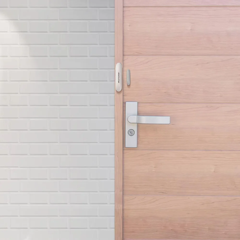 Sensor de Abertura Inteligente Wi-Fi Branco SE228 Multilaser