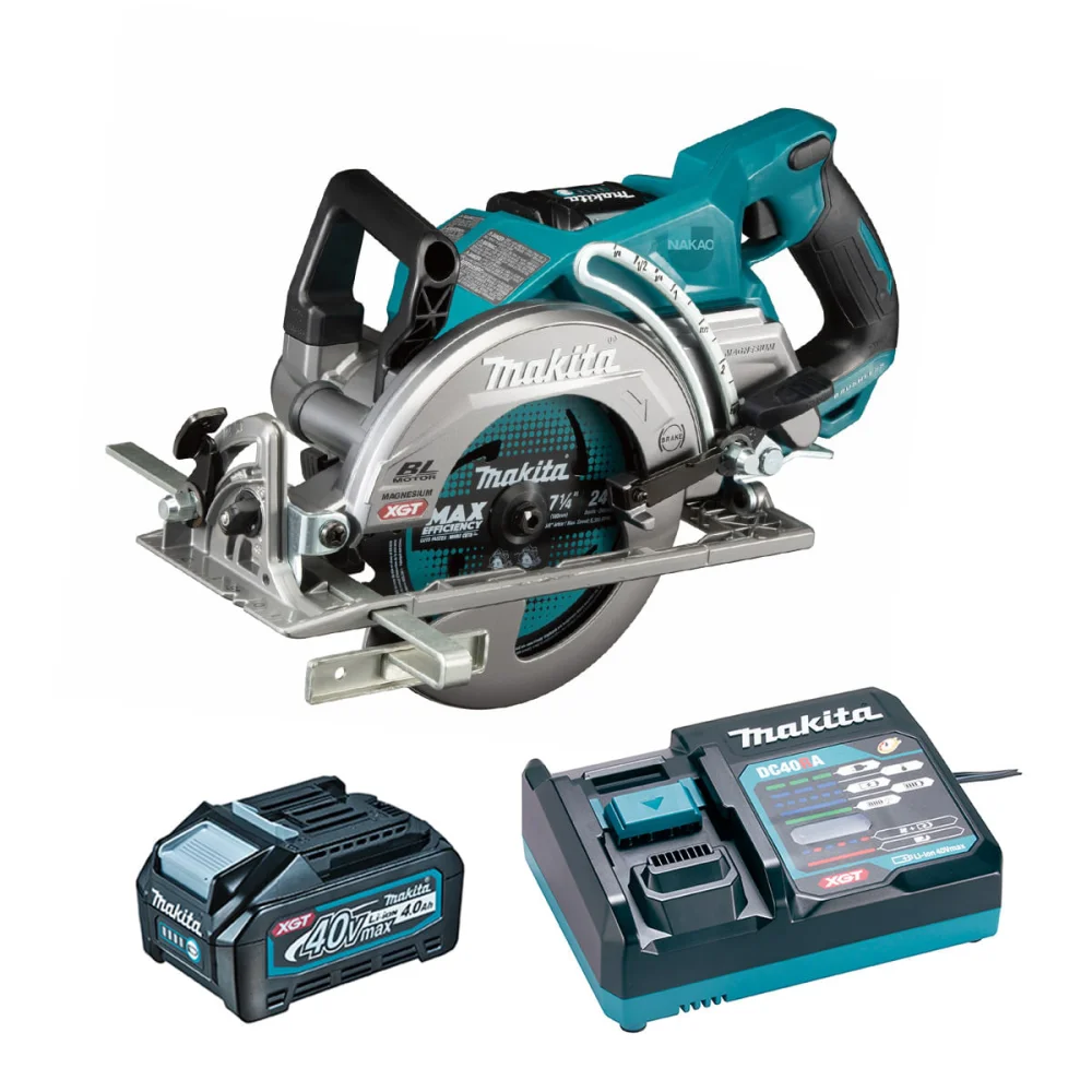 Serra Circular 185mm à Bateria 40V RS001GM101 Makita