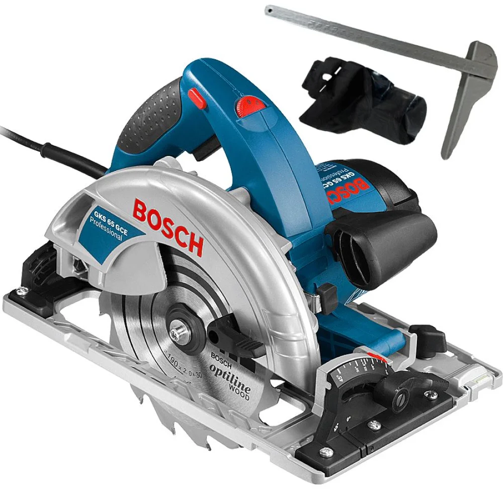 Serra Circular 190mm 1.800 Watts GKS 65 GCE Bosch 220 Volts