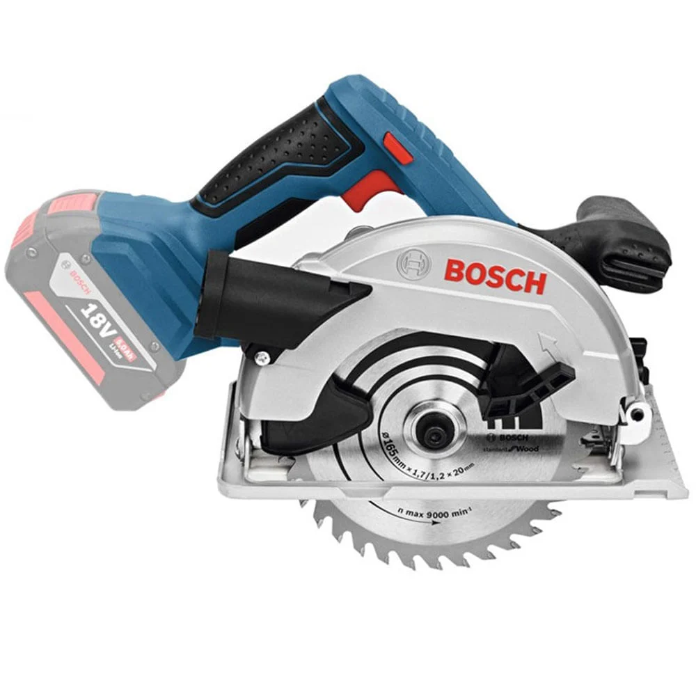 Serra Circular à Bateria Não acompanha GKS 18V-57 Bosch