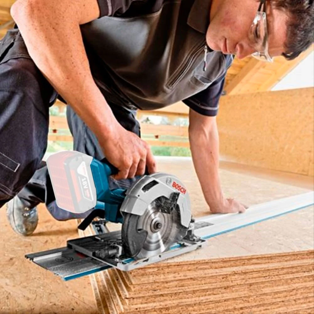 Serra Circular à Bateria Não acompanha GKS 18V-57 Bosch