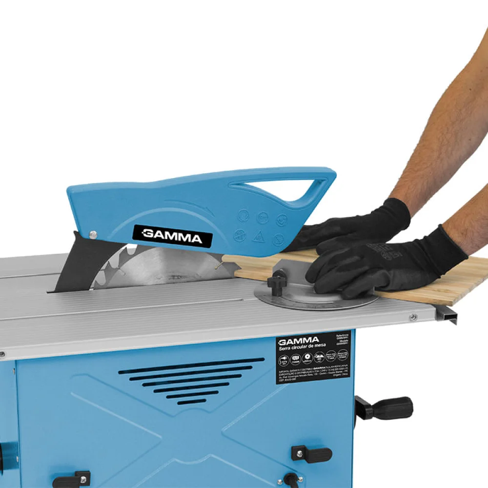 Serra Circular de Bancada Profissional 1500 Watts G689 Gamma Ferramentas
