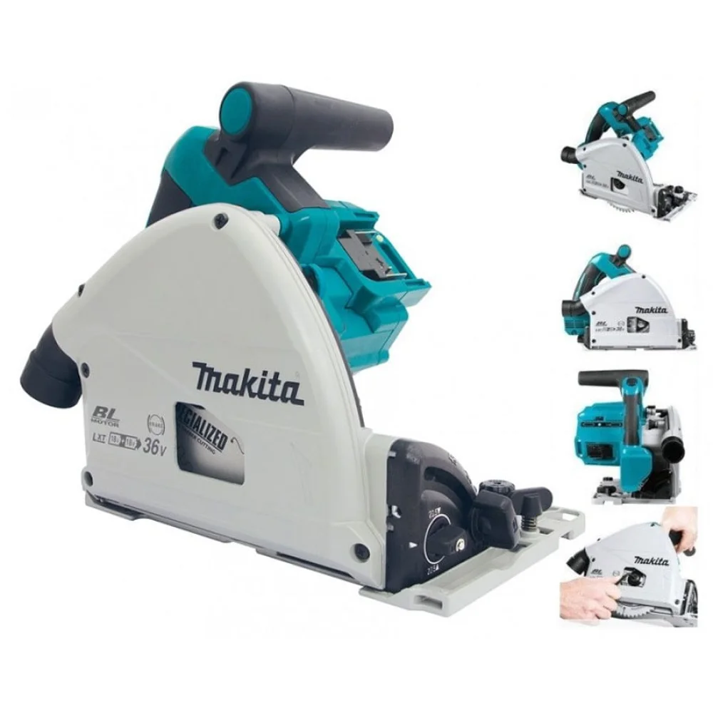 Serra Circular de Trilho 165mm à BateriaNão acompanha 18V DSP600Z Makita