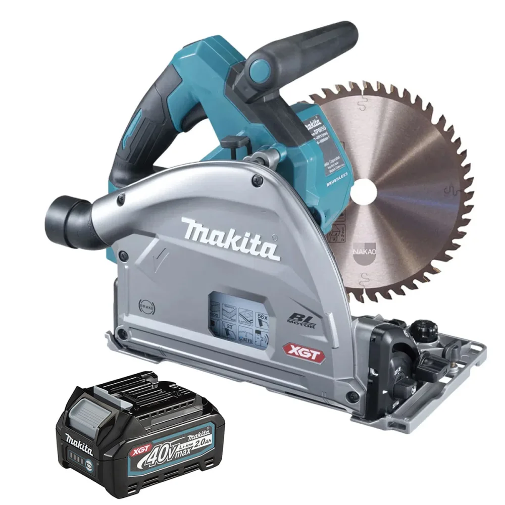 Serra Circular de Trilho à Bateria e Bateria 40V BL4020 SP001GZ -P Makita