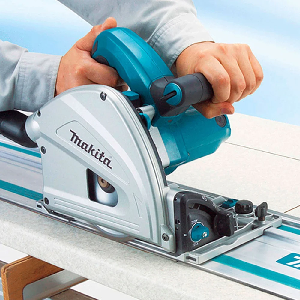 Serra Circular de Trilho Manual 165mm 1300 Watts com Maleta SP6000J Makita Outlet