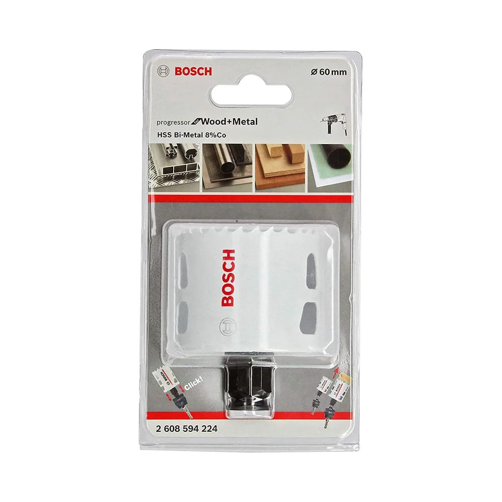 Serra copo 60mm Progressor for WoodMet 2608594224 Bosch