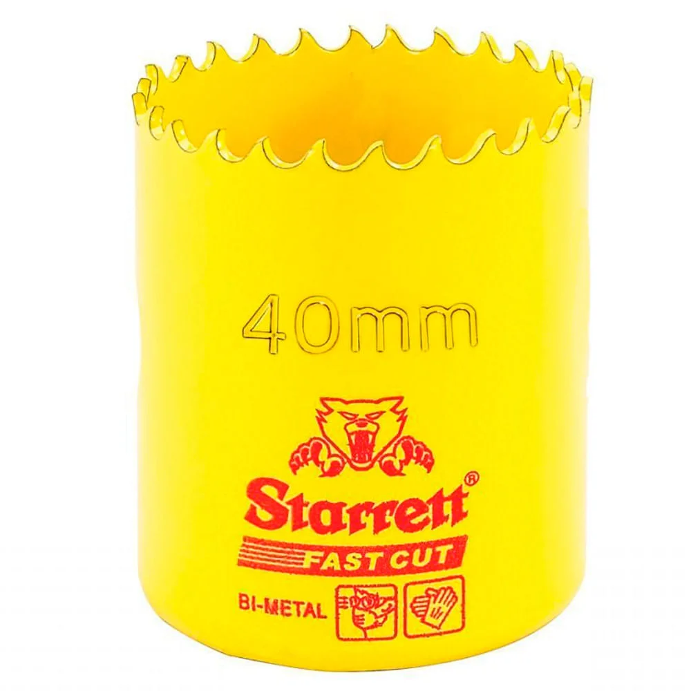 Serra Copo Bi Metal Fast Cut 40mm FCH040M-G Starrett