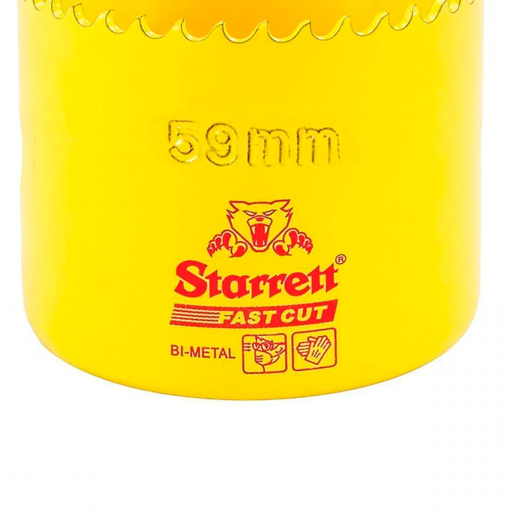 Serra Copo Bi Metal Fast Cut 59mm FCH0256-G Starrett